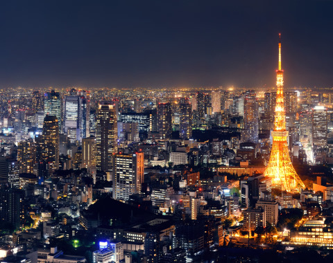 Tokyo skyline
